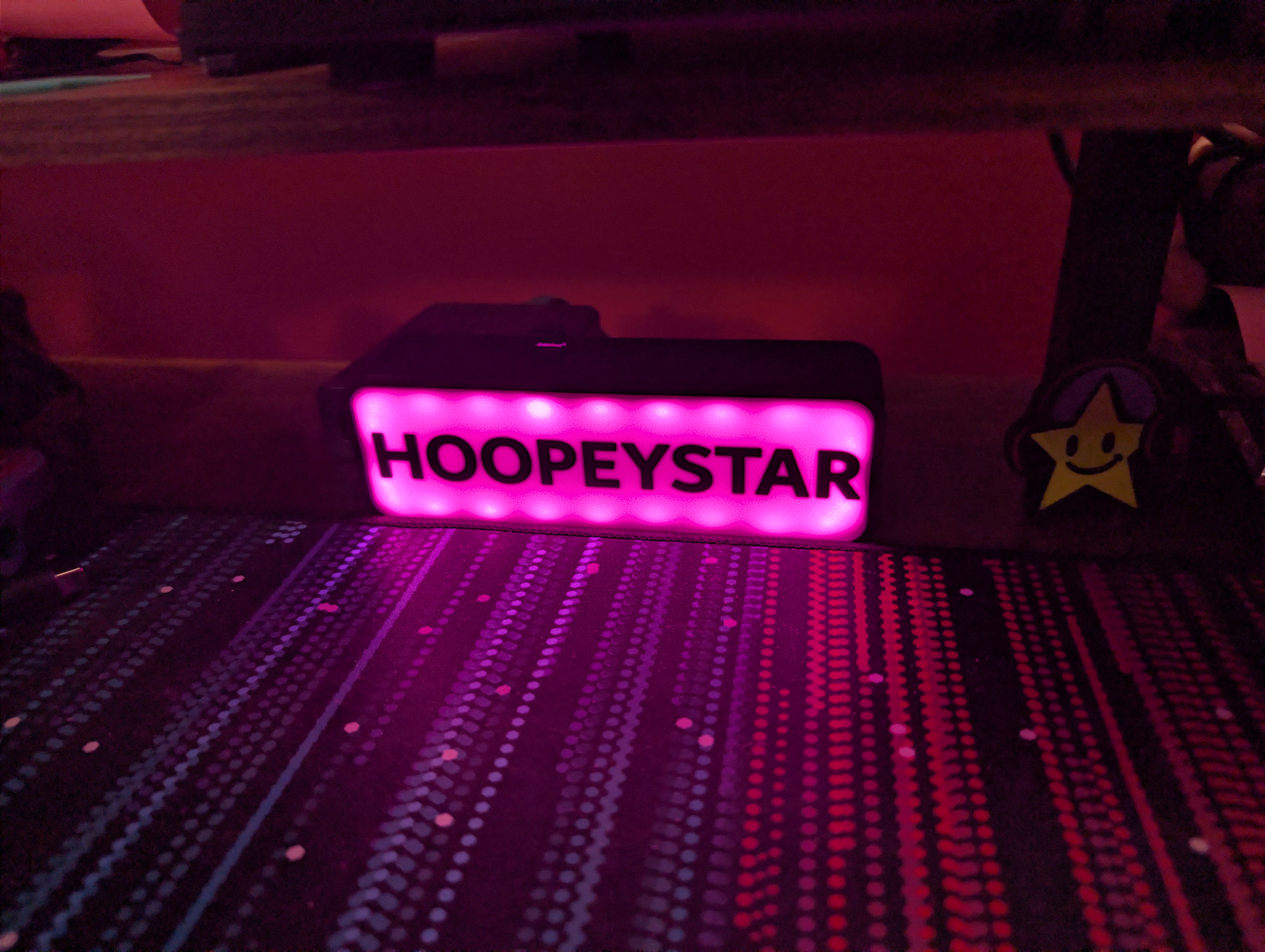 Hoopeystar LED sign