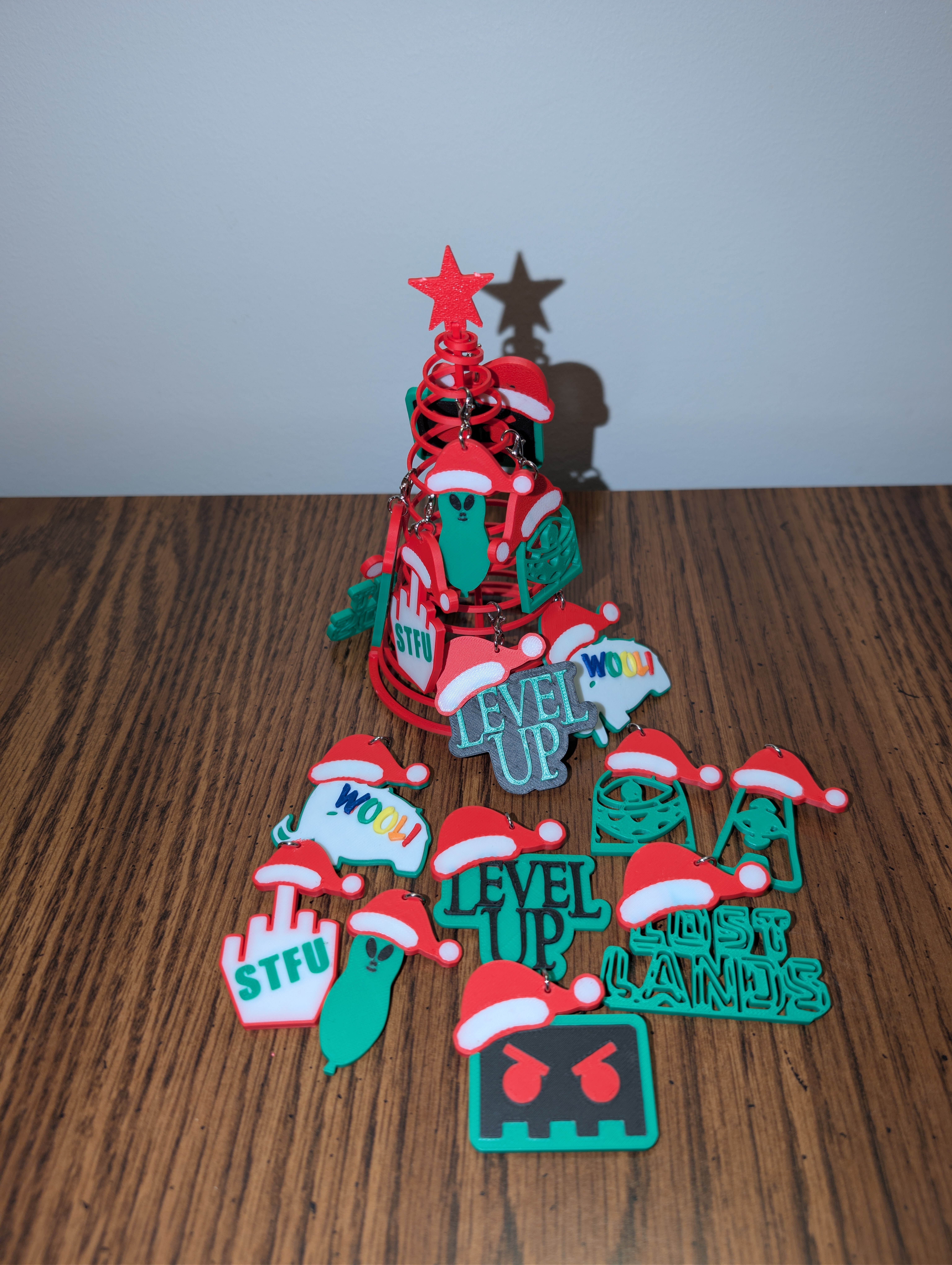 Christmas clip decorations